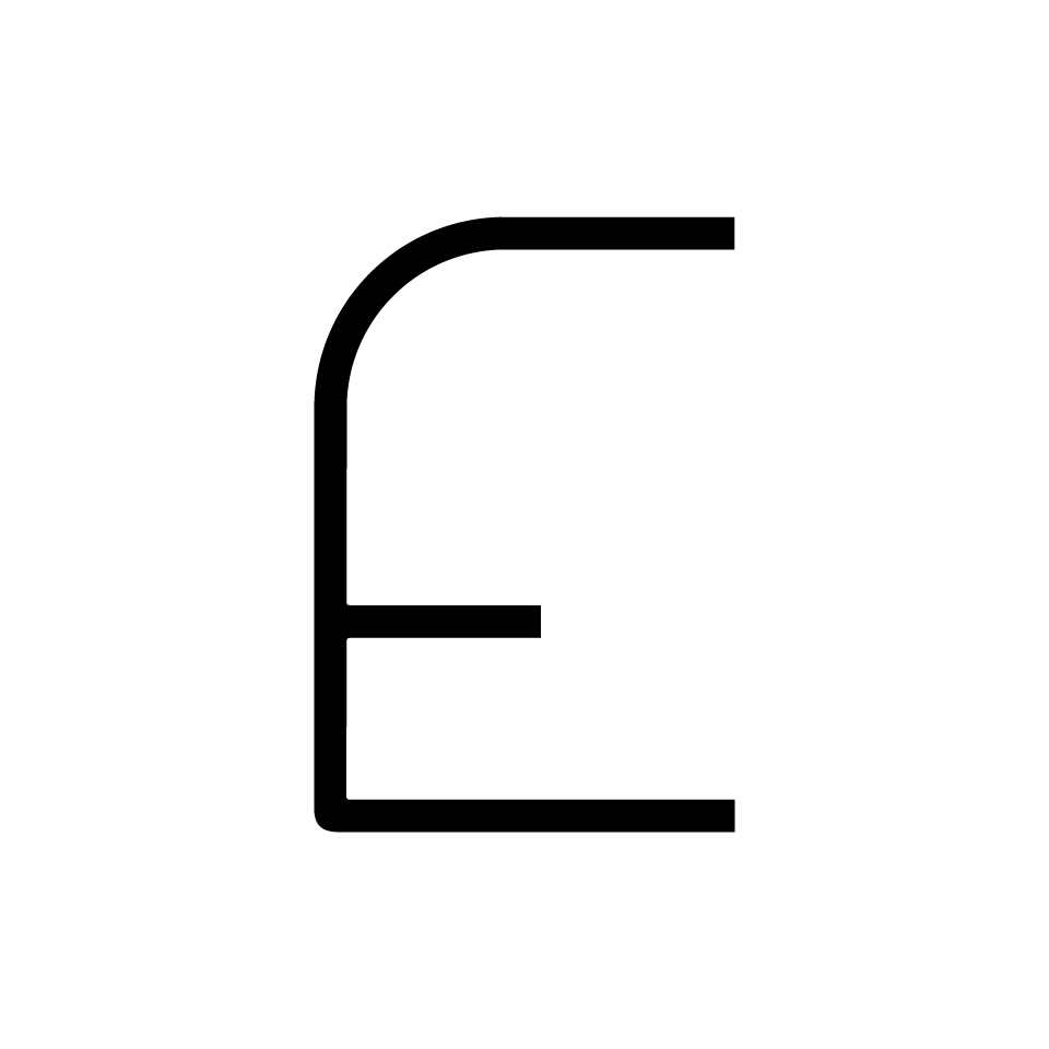 Alphabet of Light - Maiuscole - Lettera E