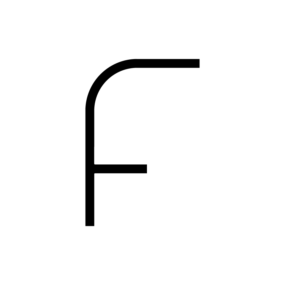 Alphabet of Light - Maiuscole - Lettera F