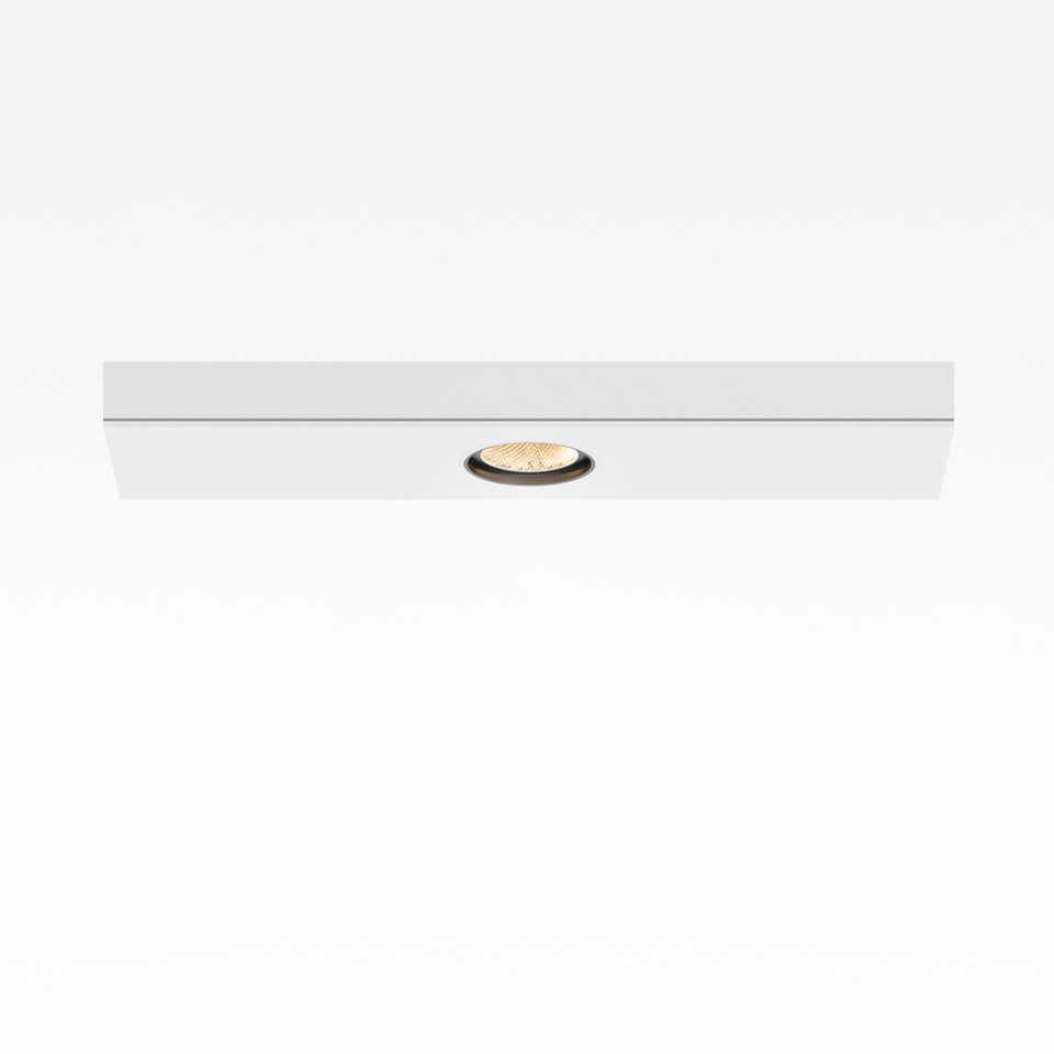 Hoy System Recessed - Spot Module X1 - Ø65 - Fixed - 68° - 4000K - White