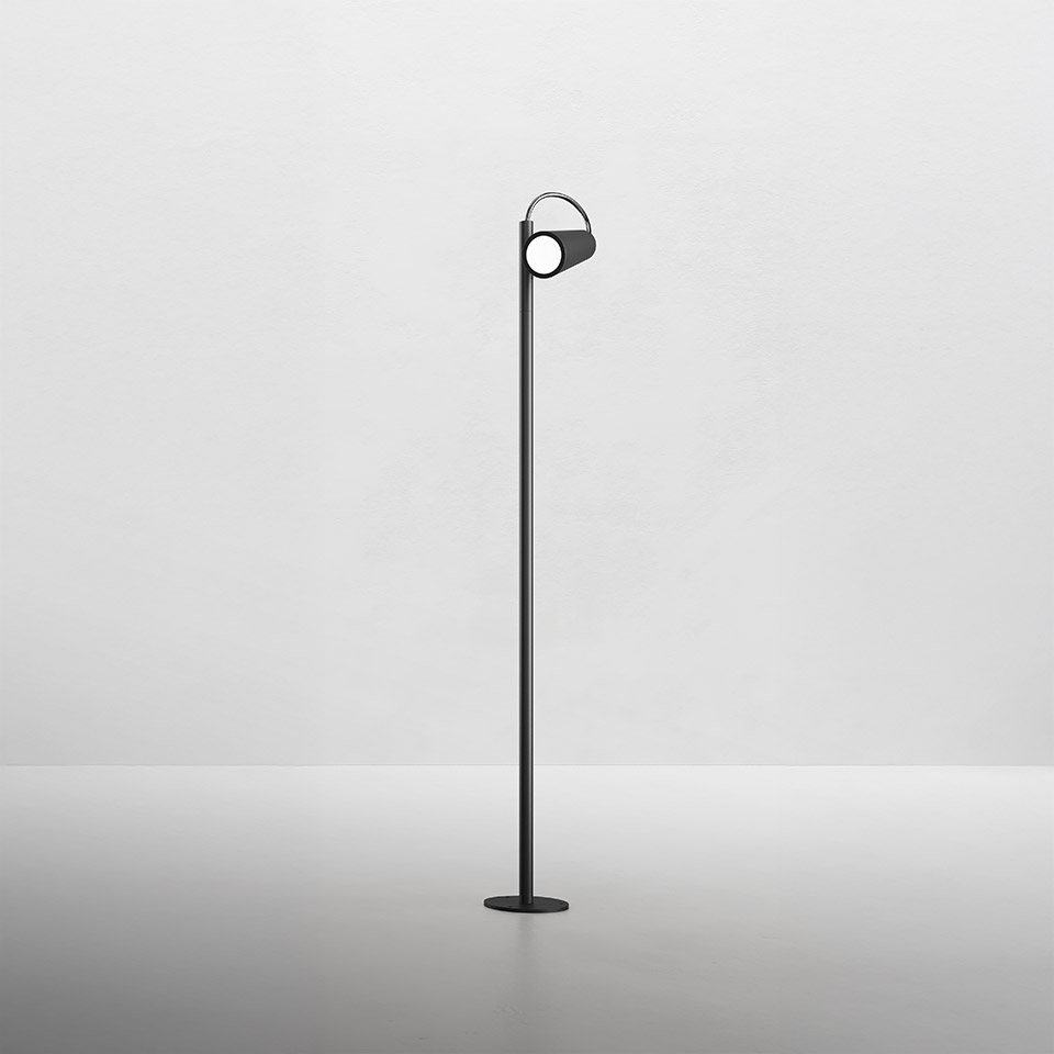 Conus - Bollard - 900 - Nero Opaco