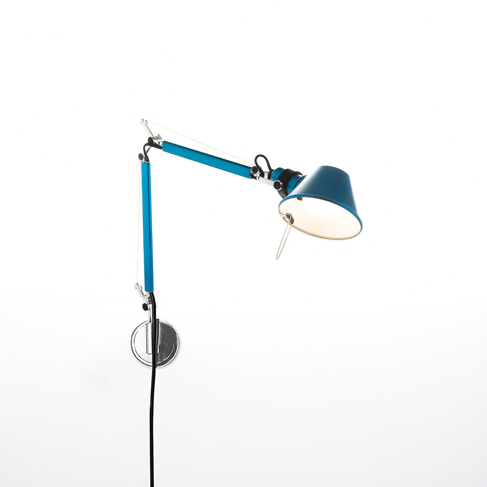 Tolomeo Micro Wall - Anodized blue - Body Lamp