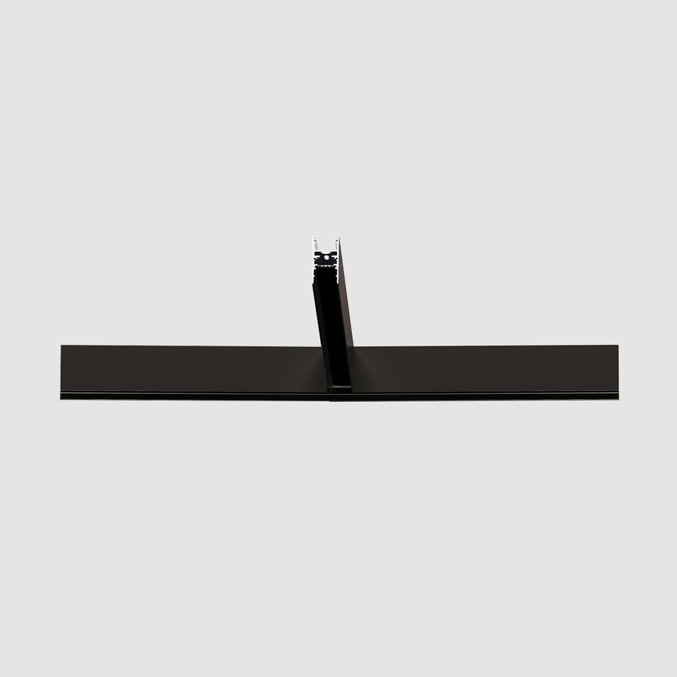 A.24 - Emissione Diffusa Parete/Soffitto - Giunto T - 2700K - Nero