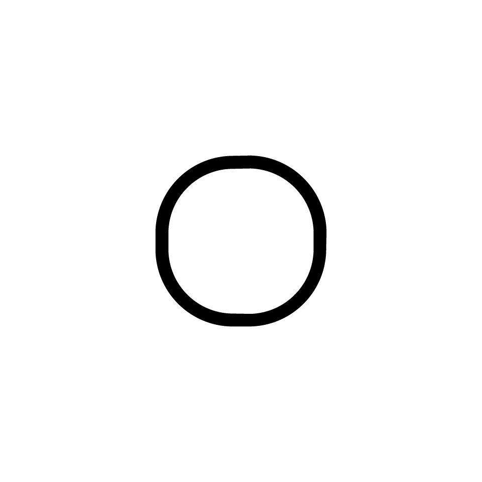 Alphabet of Light - Lowercase - Letter o