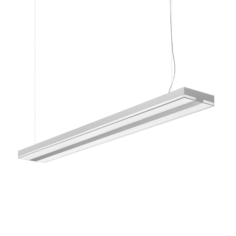 Chocolate Suspension LED - 63 W 3000 K gradable Dali - Blanc