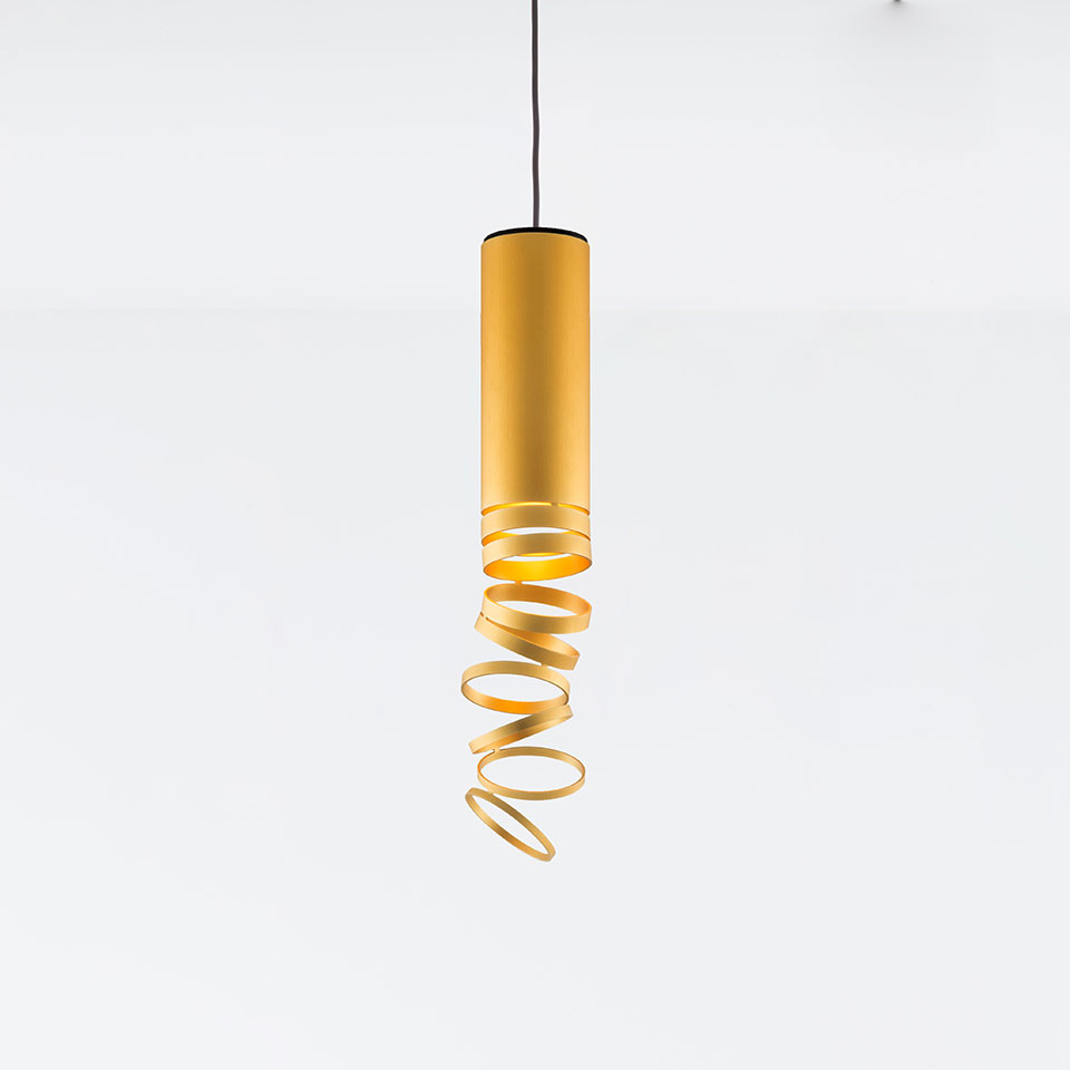 Decomposé Light Suspension - Gold