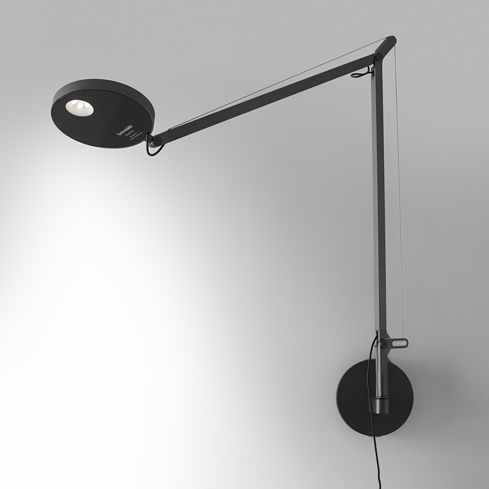 Demetra Wall - Movement Detector - 3000K - Body Lamp - Anthracite Grey