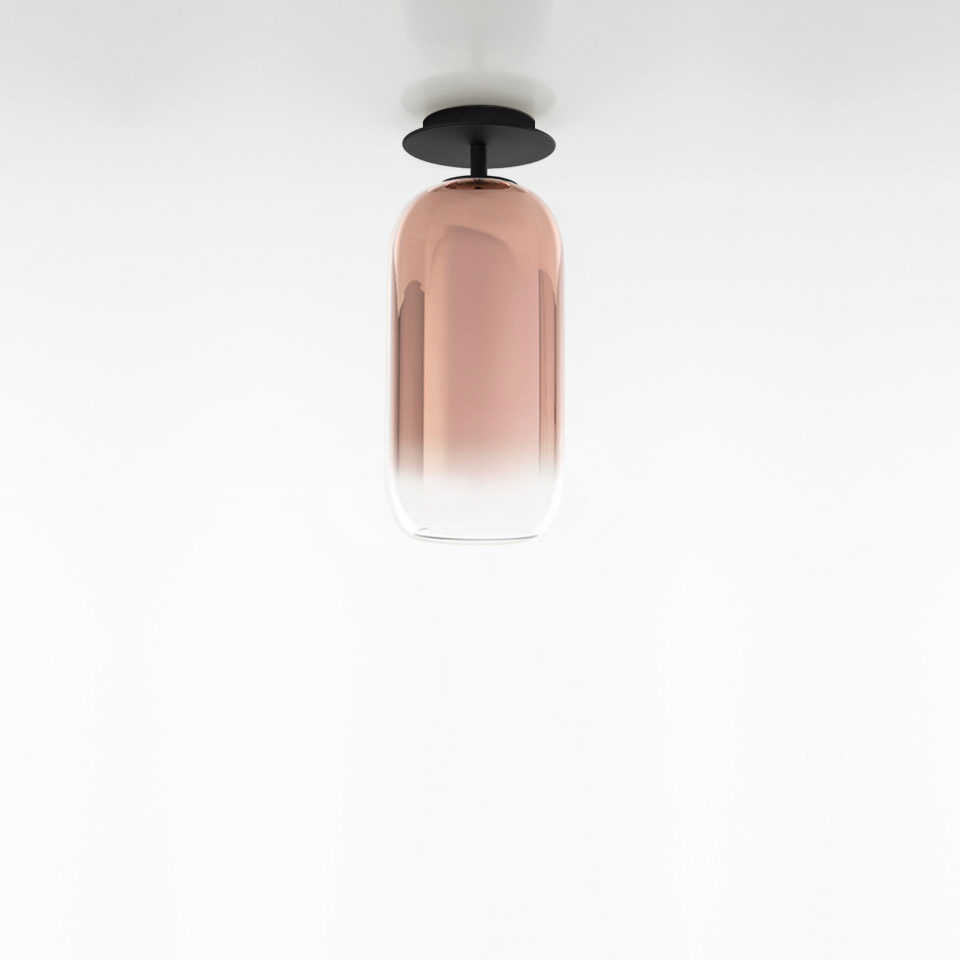 Gople Mini Ceiling - Black/Copper