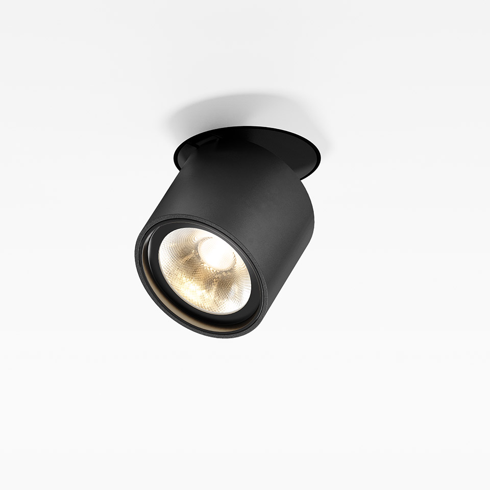 Hoy Spot - Semi-Recessed - 65 - 13° - 2700K - Black