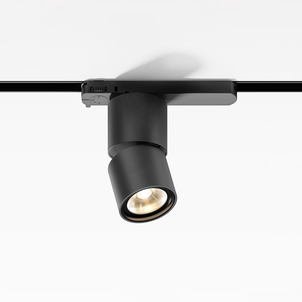 Hoy 3-Phase Track - 65 - 13° - 2700K - Dimmable DALI - Black