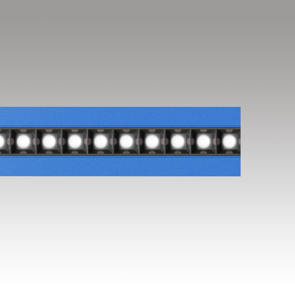 Katà Métron - Refractive - Direct + Indirect Emission - 3000K - 1184 - Blue