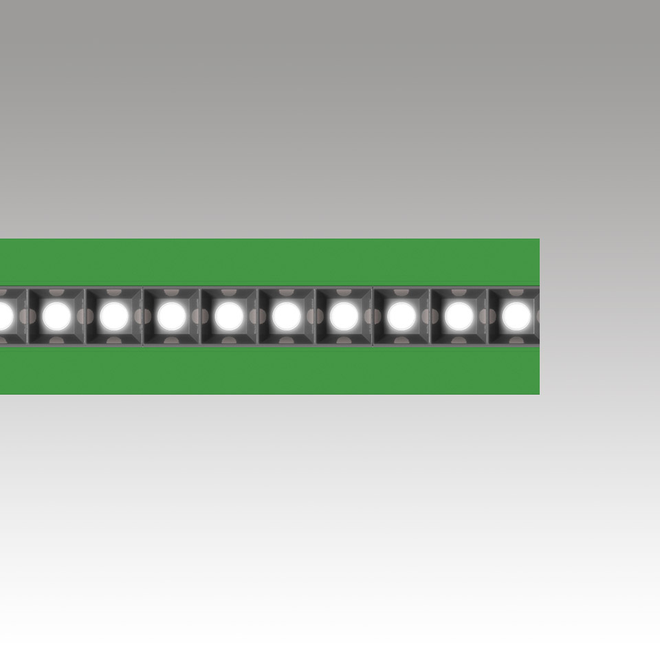 Katà Métron - Refractive - Direct + Indirect Emission - 3000K - 1184 - Green