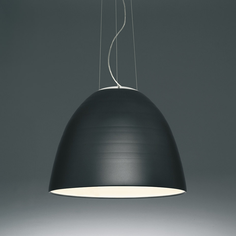 Nur 1618 LED White Integralis - Anthracite grey