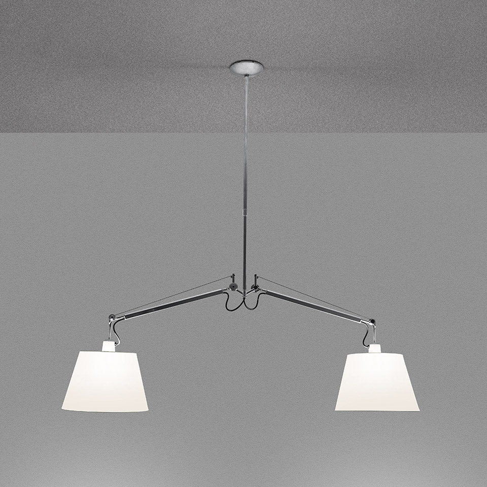 Tolomeo Suspension Basculante Due Bracci - Body Lamp