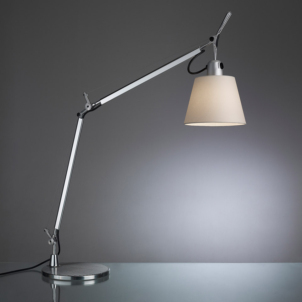 Tolomeo basculante tavolo - Body Lamp with Parchment Diffuser 180