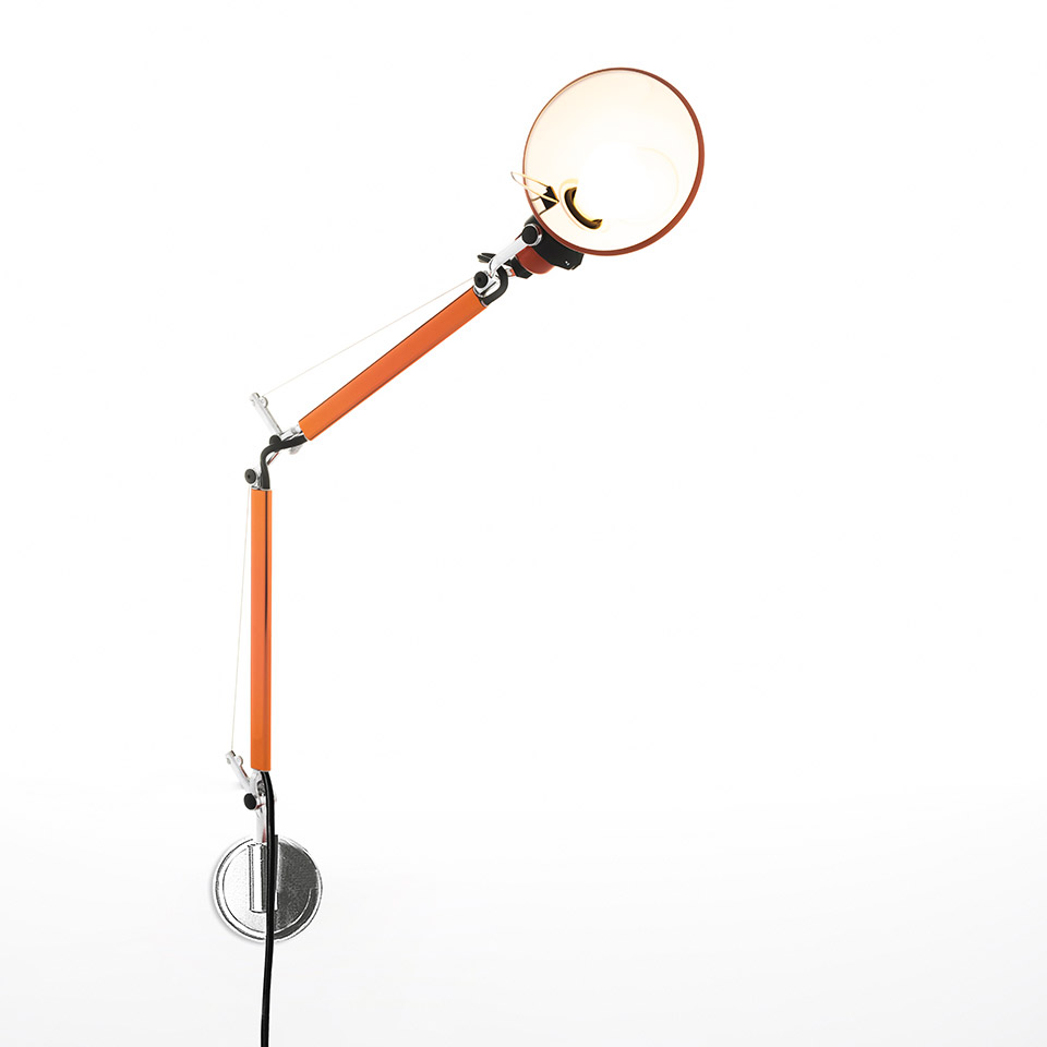 Tolomeo Micro Wall - Anodized orange - Body Lamp