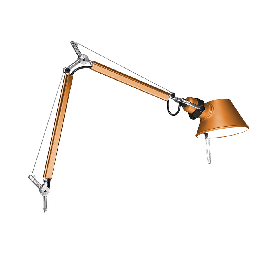 Tolomeo Micro Table - Anodized orange - Body Lamp