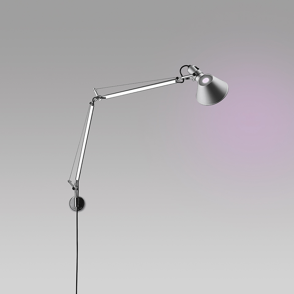 Tolomeo Wall Pure Integralis - Aluminium - Body Lamp