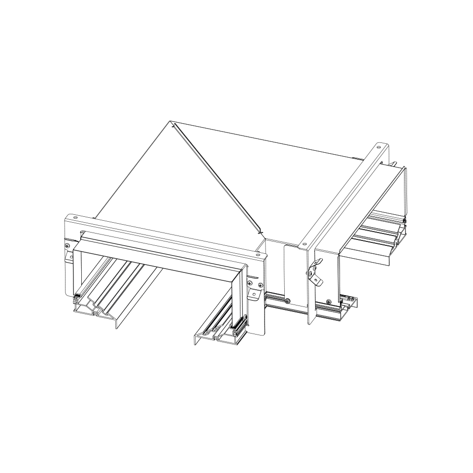 Channel Trimless - Angle 90° - Left