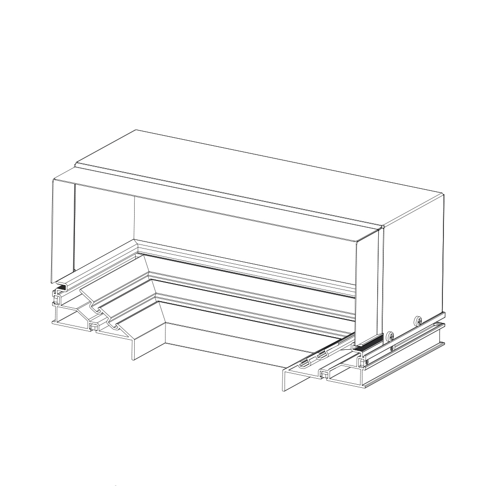 Channel Trimless - End Cap