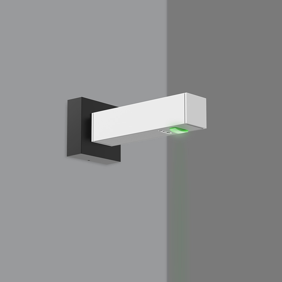 Walking - Wall - Light Blade - Green Light - Black